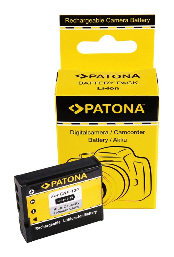 Battery. Casio Exilim EX-H30 EX-ZR100 ZR100 NP130 NP-130