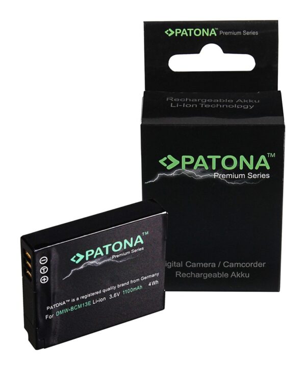Premium Battery Panasonic DMW-BCM13 DMC-TZ41 DMC-TS5 DMC-FT5