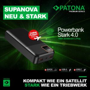 Premium Powerbank Stark 4.0 PD22.5W 20.000mAh