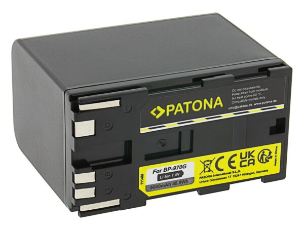 Battery Canon BP-925 BP-955 BP-970G BP-975 EOS C100