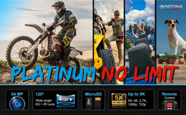 Platinum Action Cam Life SL4 5K with APP control - Afbeelding 8